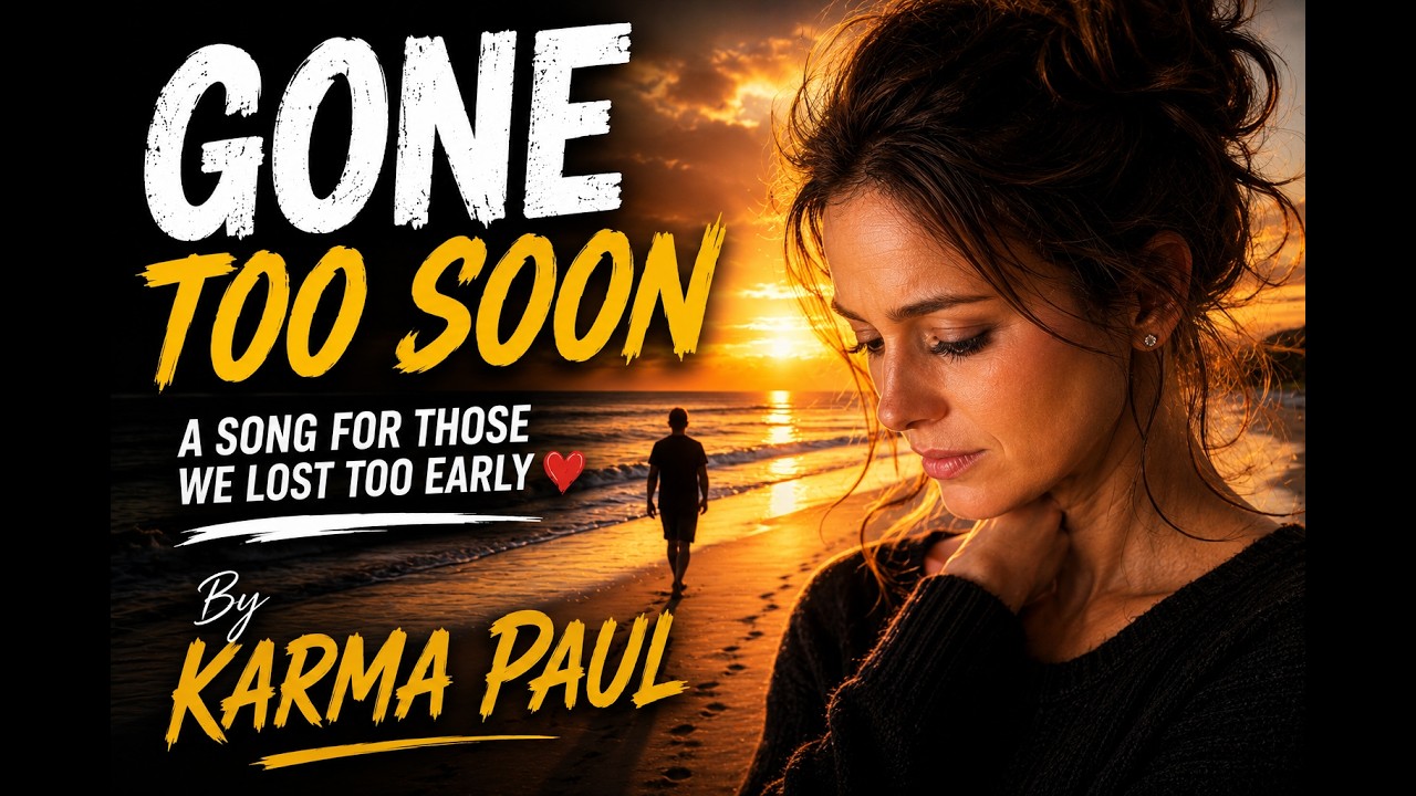 GONE TOO SOON – A Song for Those We Lost Too Early #GoneTooSoon #GriefSong #Loss