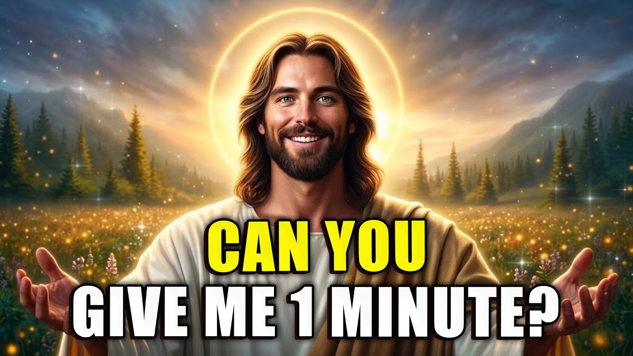 GOD SAYS: JUST 60 SECONDS—It Will BE WORTH IT _ GOD'S MESSAGE FOR YOU TODAY