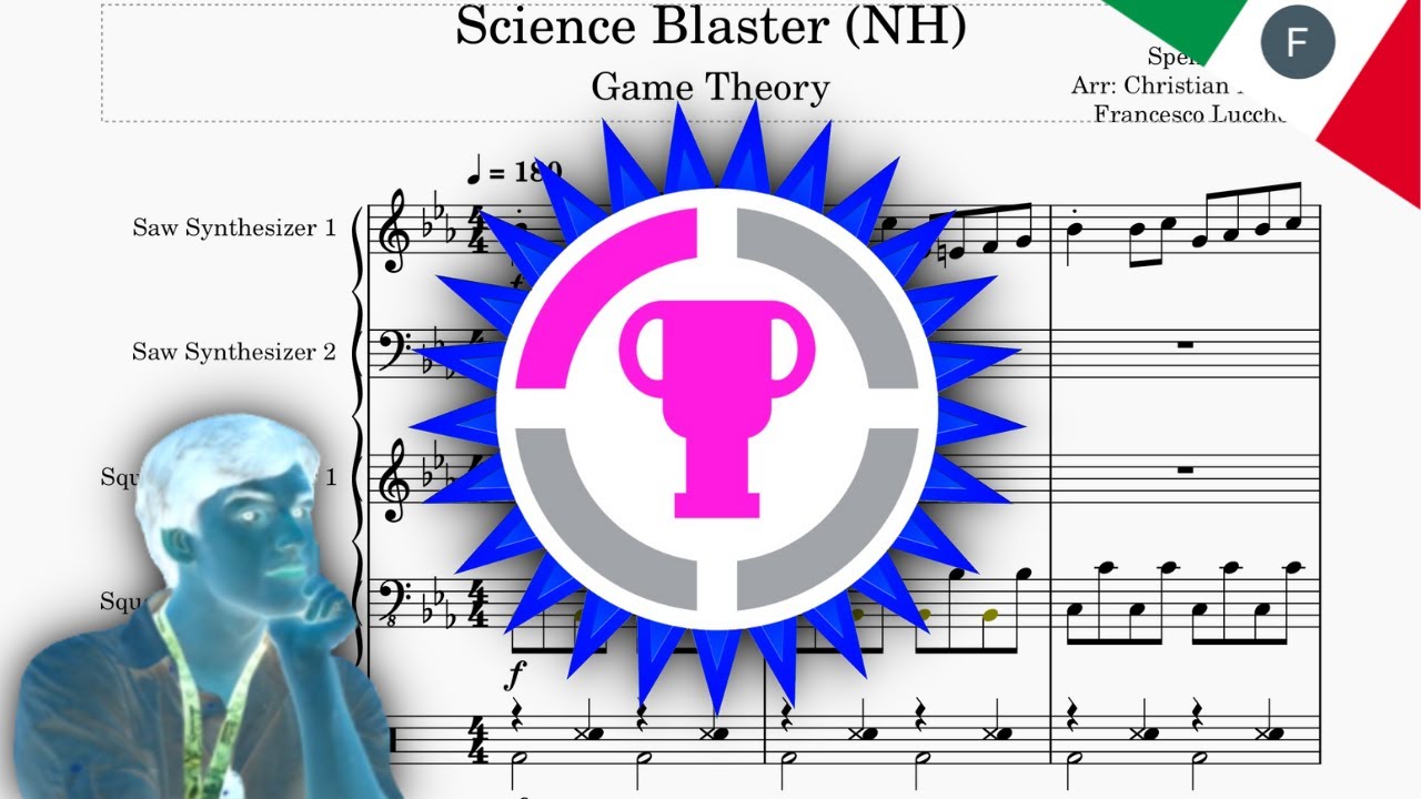 Game Theory Theme in NEGATIVE HARMONY (Science Blaster in Negative Harmony)