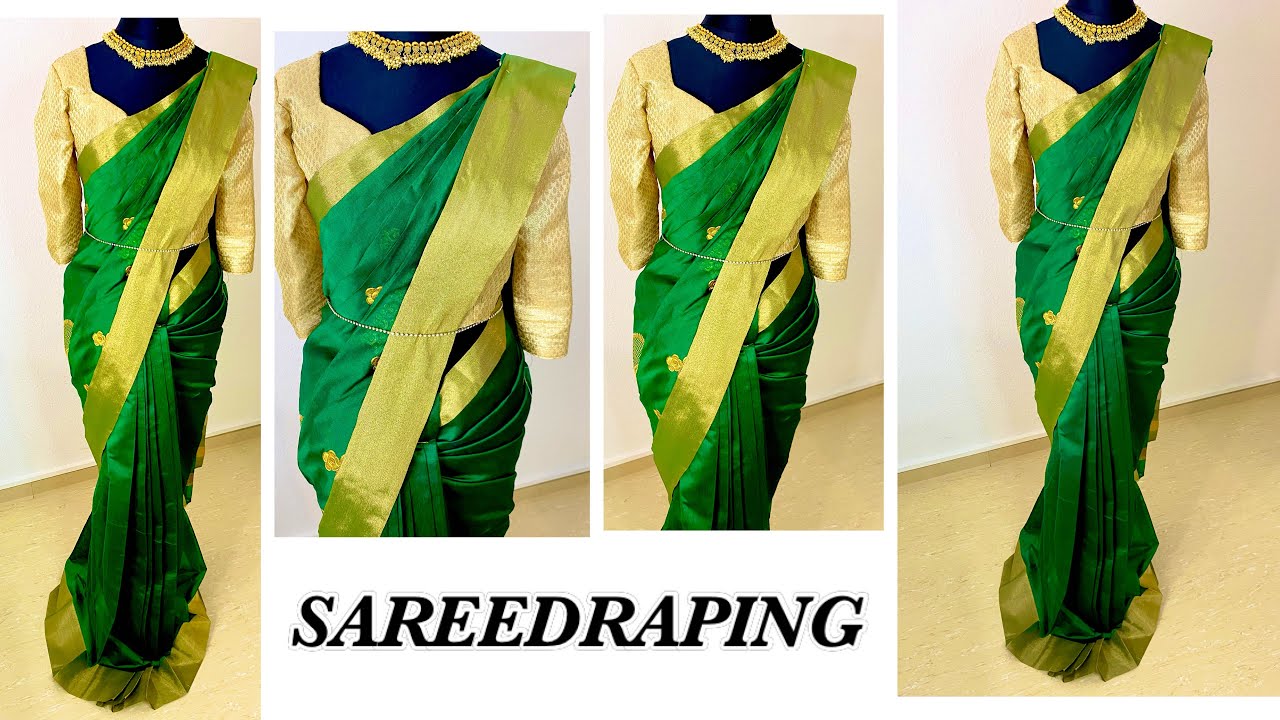 Easy Sareedraping// tips and tricks