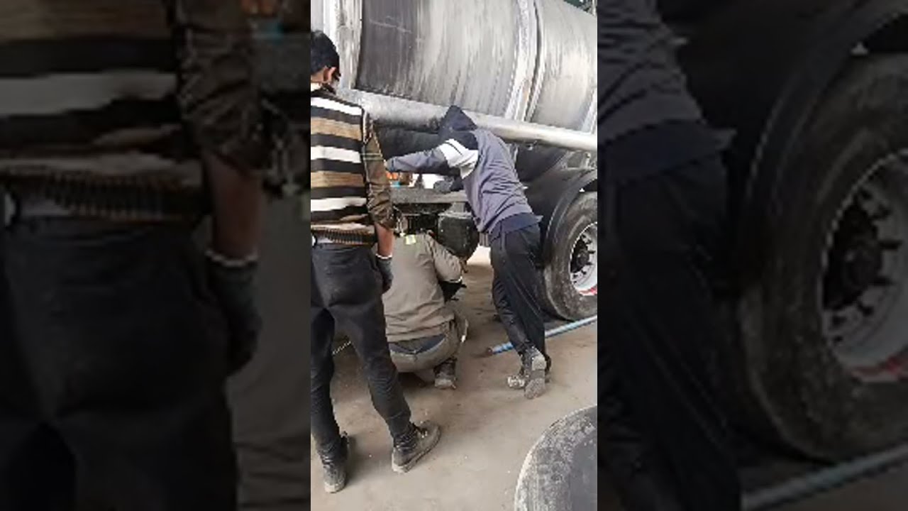 Bowser brake cam shaft bush replace 