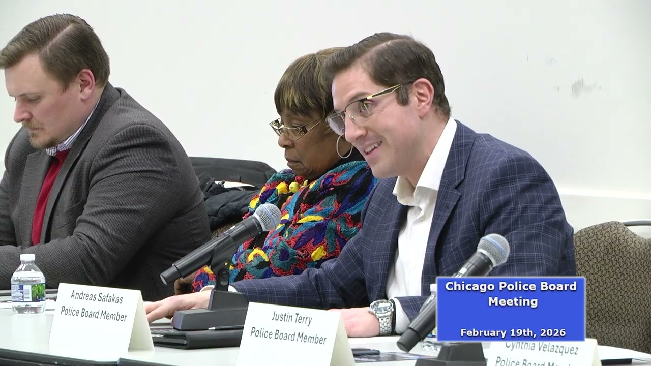 Chicago Police Board Meeting - February 19, 2026