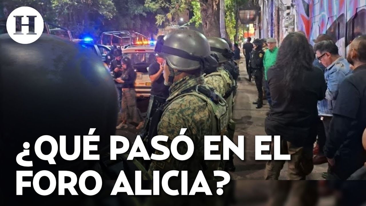 Gobierno de la CDMX investiga desalojo del Multiforo Alicia durante concierto de Fermín Muguruza