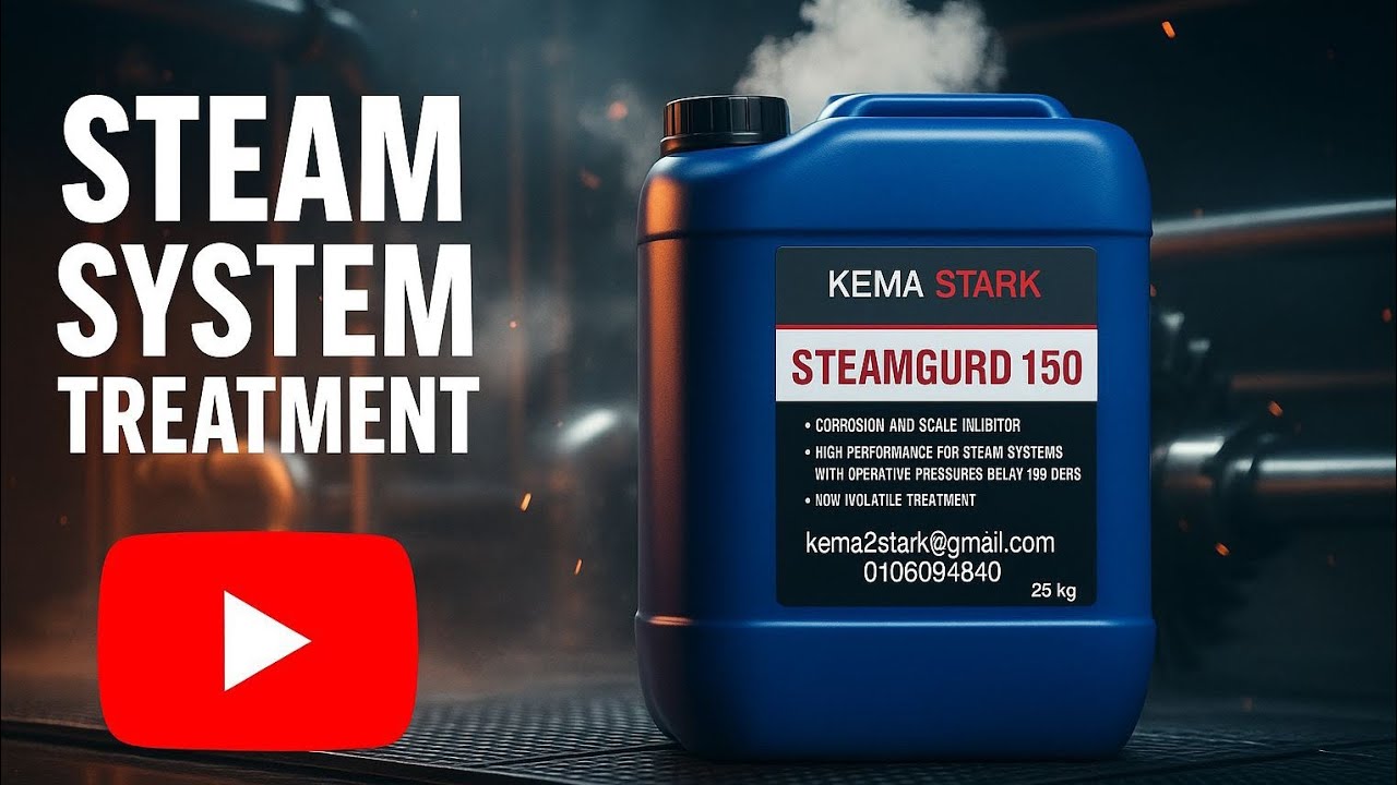 STEAMGURD 150 | الحل الأقوى لحماية الغلايات البخارية من التآكل والترسبات! 💧🔥