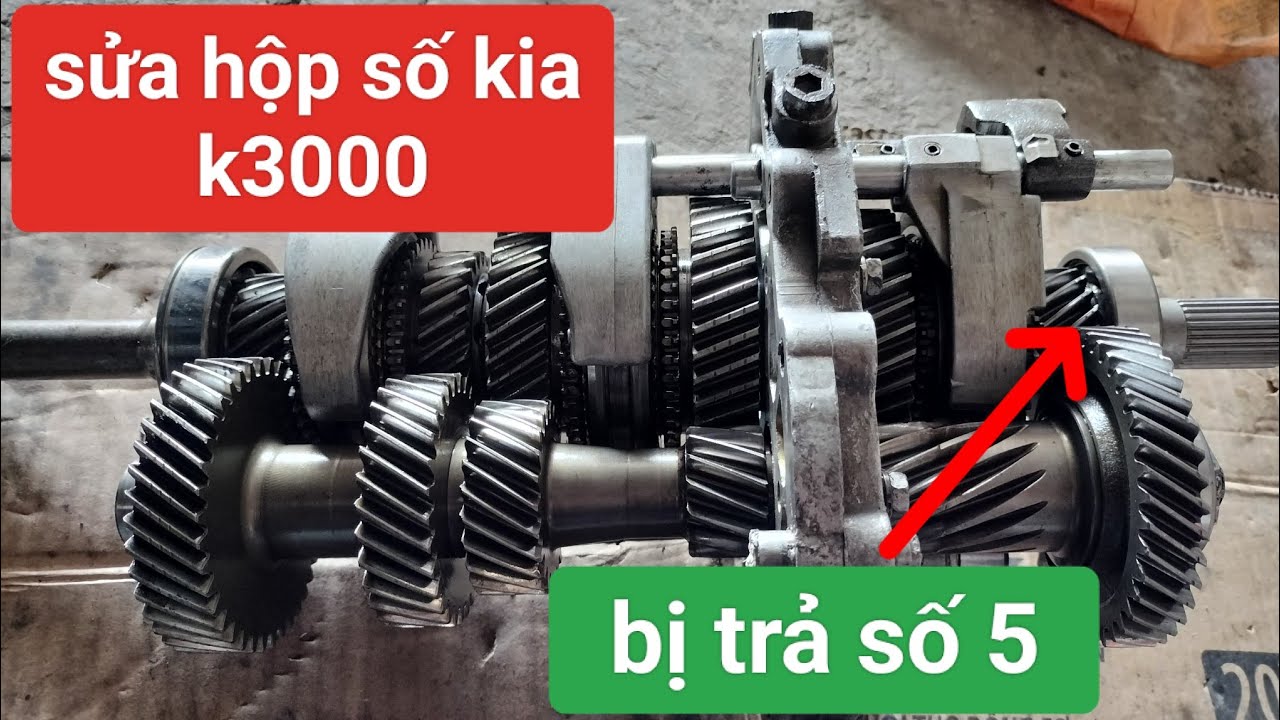 Sửa chữa hộp kia bị trả số /garage nhựt tv