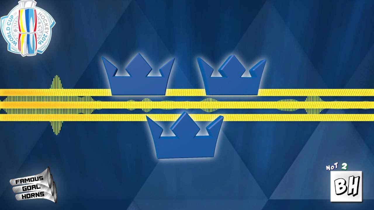 Team Sweden 2016 World Cup of Hockey Goal Horn