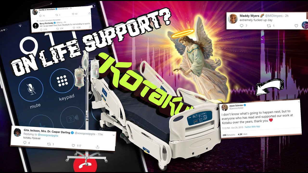 Kotaku is on life support? Gaming Journalist fear for their jobs & Gamers don't care