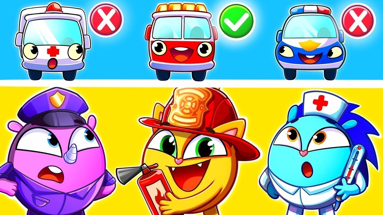 Everyday Heroes: Professions Song for Kids 👩&zwj;⚕️👨&zwj;🚒👮Fun Learning Songs for Kids by Baby Zoo Story