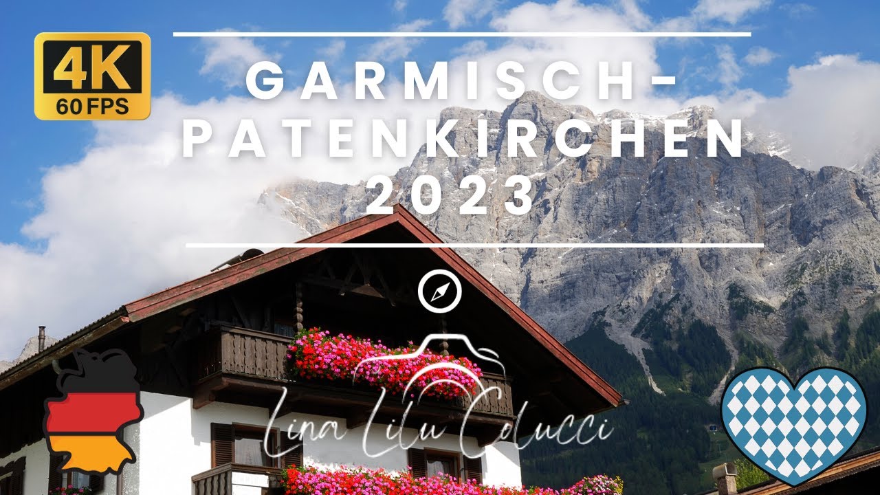 Garmisch Patenkirchen, Germany 4K Walk - Bavarias Jewel