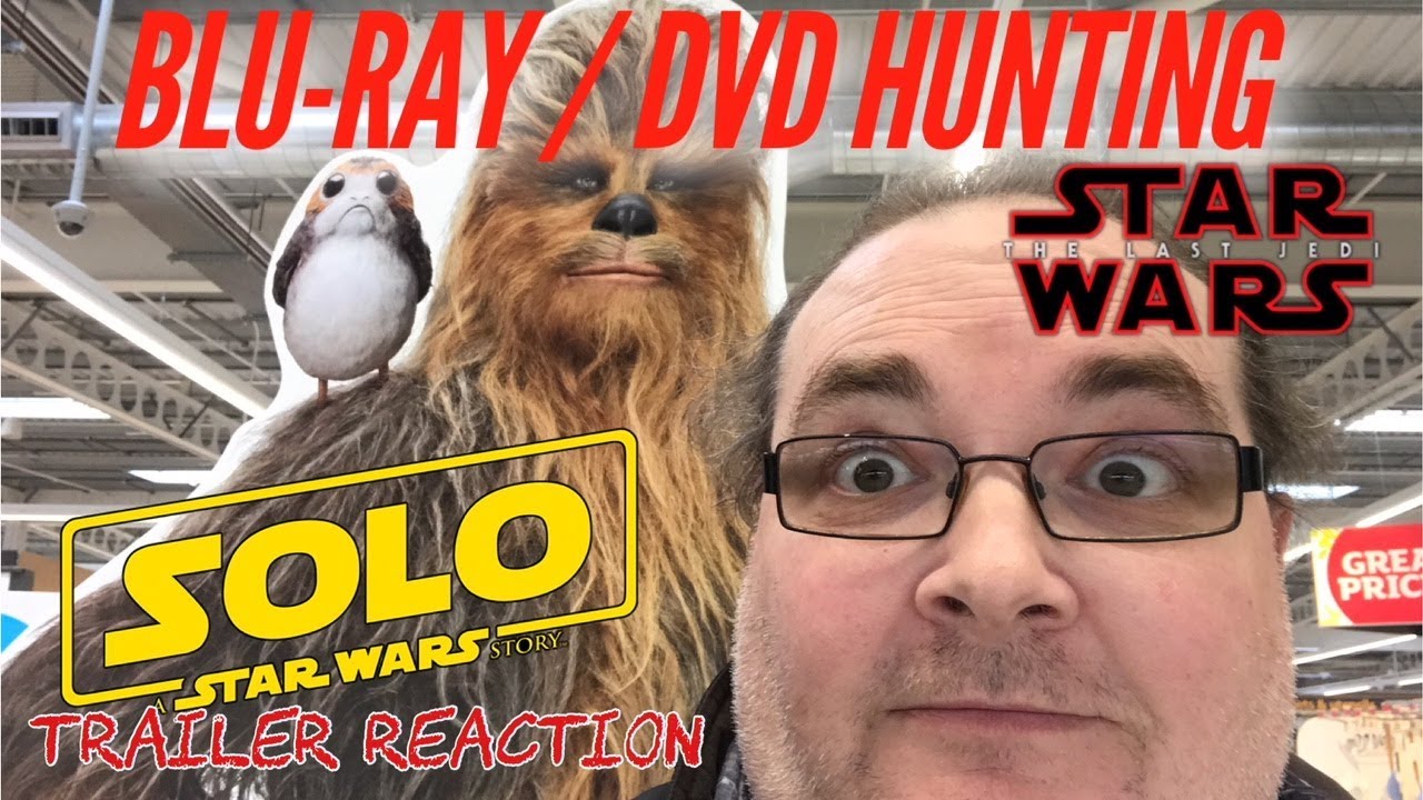BLU-RAY / DVD HUNTING with Big Pauly (09/04/18) - STAR WARS THE LAST JEDI DAY!!!