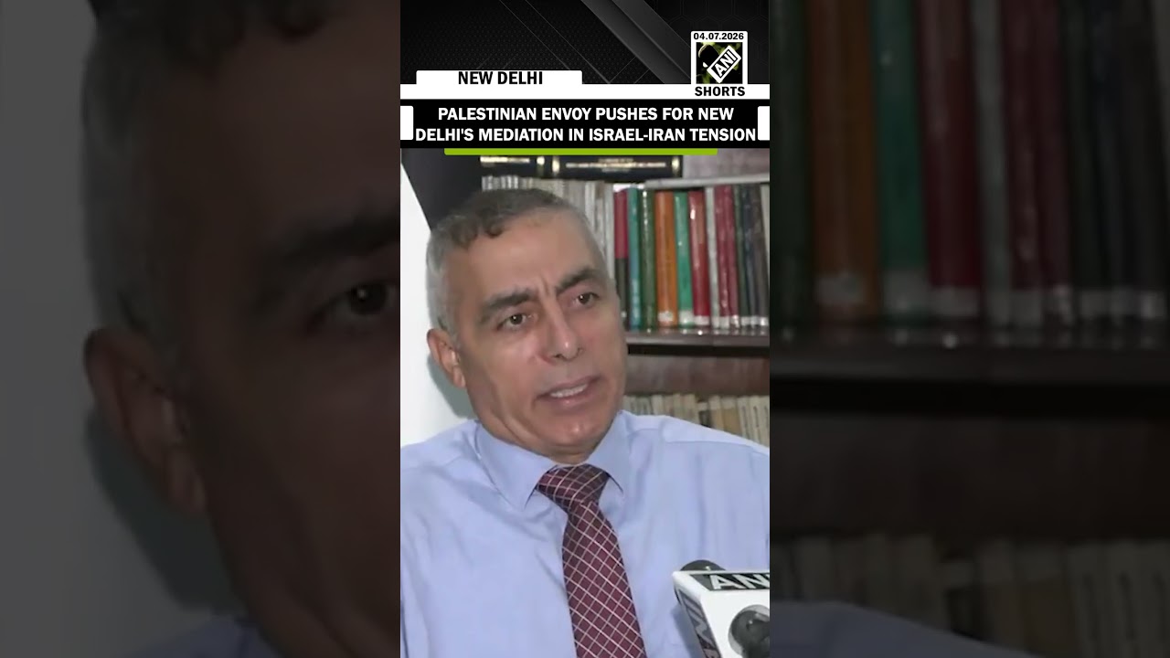 India Can Play Pivotal Role: Palestinian Envoy Urges New Delhi to Mediate Israel-Iran Tensions