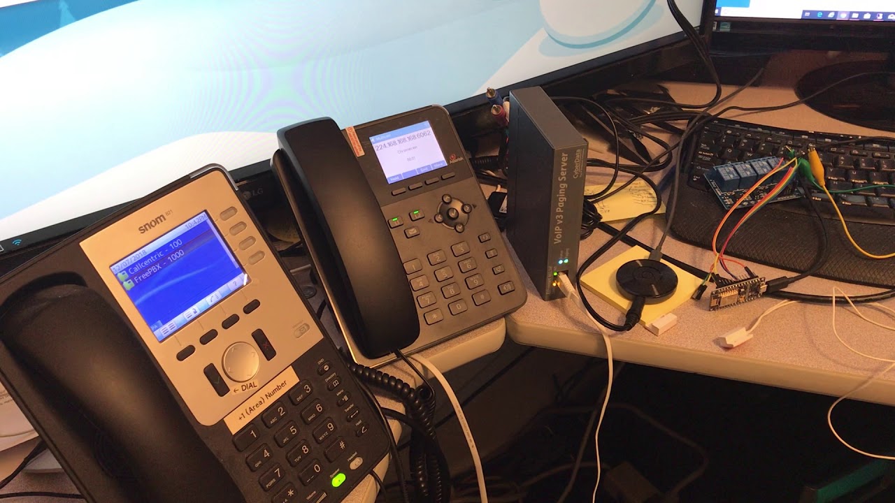 Playing with Konnected / SmartThings Sensor Voice alert with Chromecast to VoIP Multicast Paging