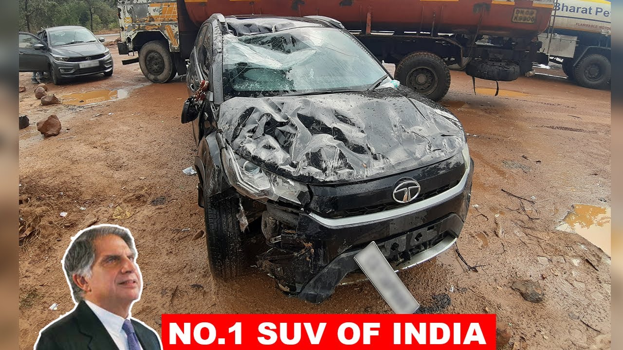HYUNDAI हारी, अब MARUTI SUZUKI की बारी 🔥ACCIDENT OF NEXON DARK EDITION