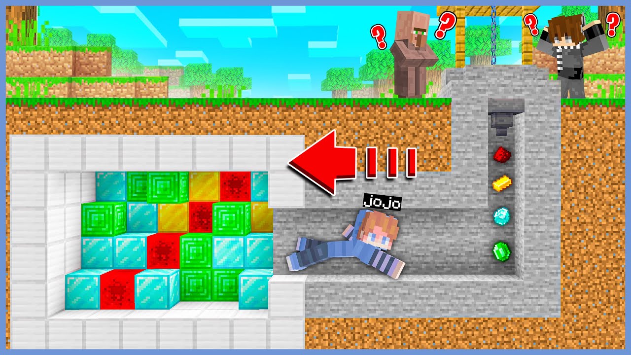 JOJO & FRANZ PRANK MEMBUAT SUMUR PERMINTAAN AJAIB di MINECRAFT