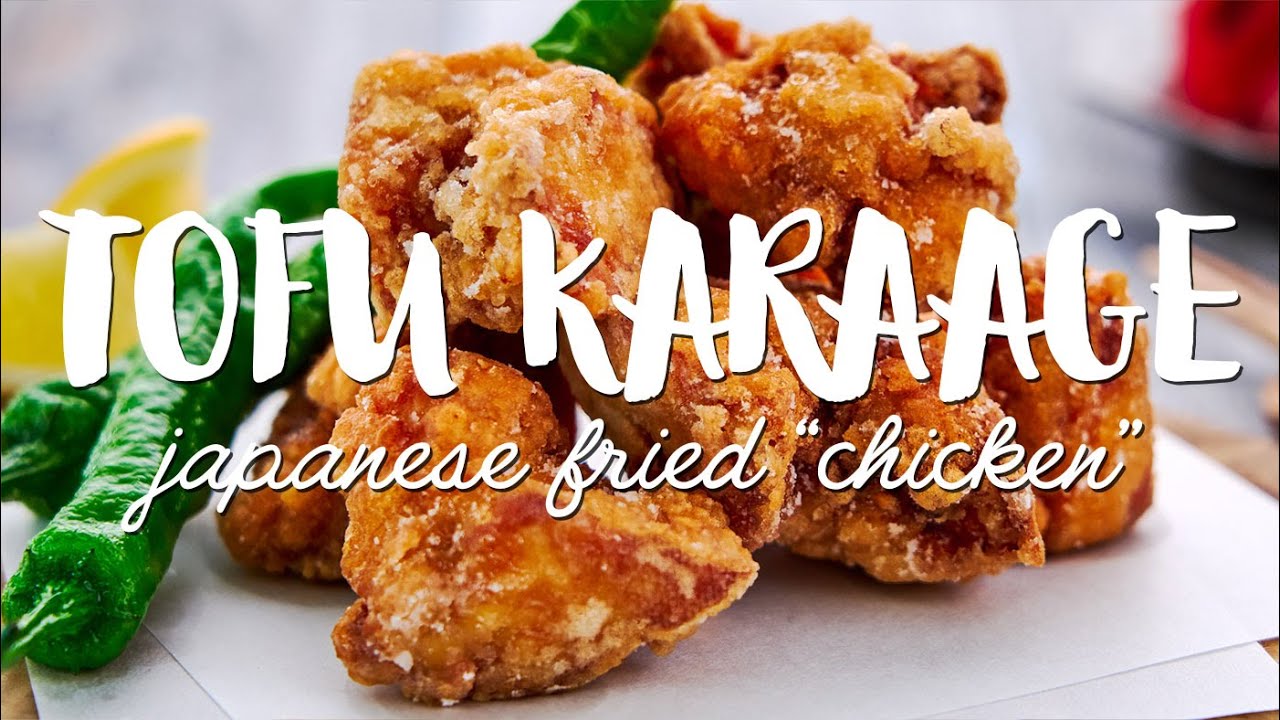 Karaage Tofu (豆腐唐揚げ) Vegan Japanese Fried 