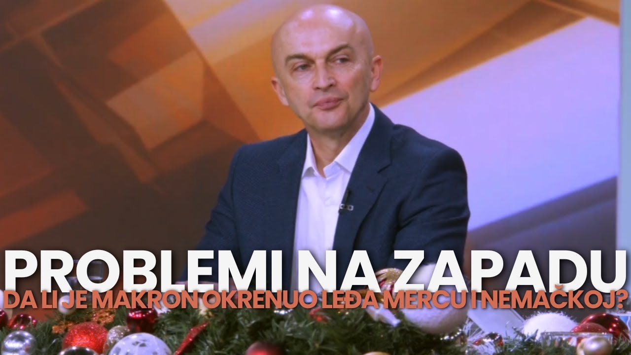 Problemi na zapadu - Da li je Makron okrenuo ledja Mercu i samoj Nemackoj?
