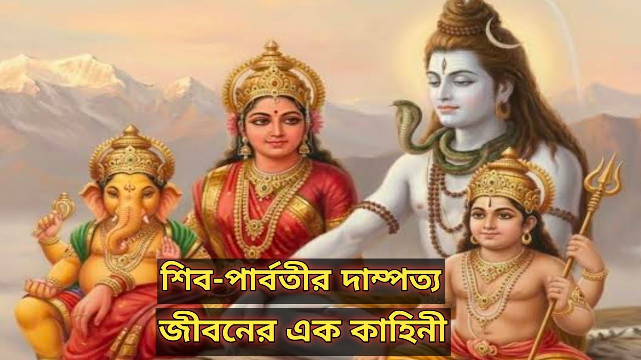 শিব পার্বতীর প্রেমের কথা || প্রাণের রবি || 