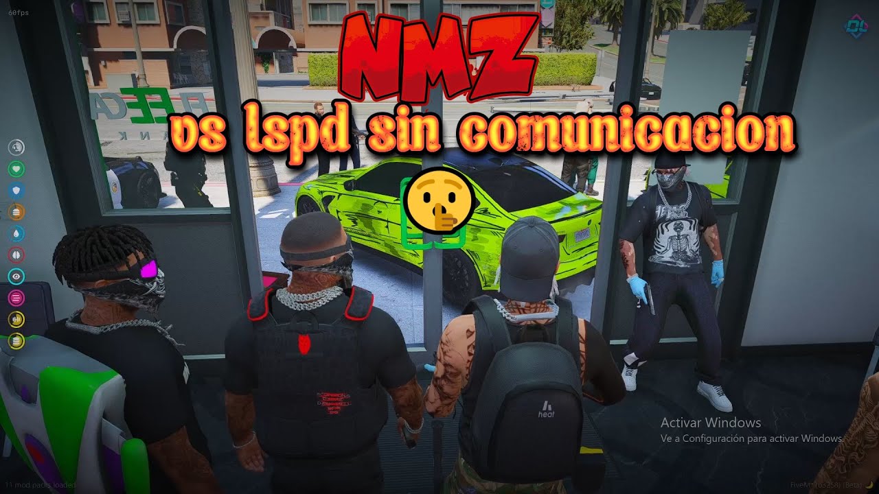 NAMELEZ vs LSPD en TOTAL SILENCIO 🤫🤫 | dovux life