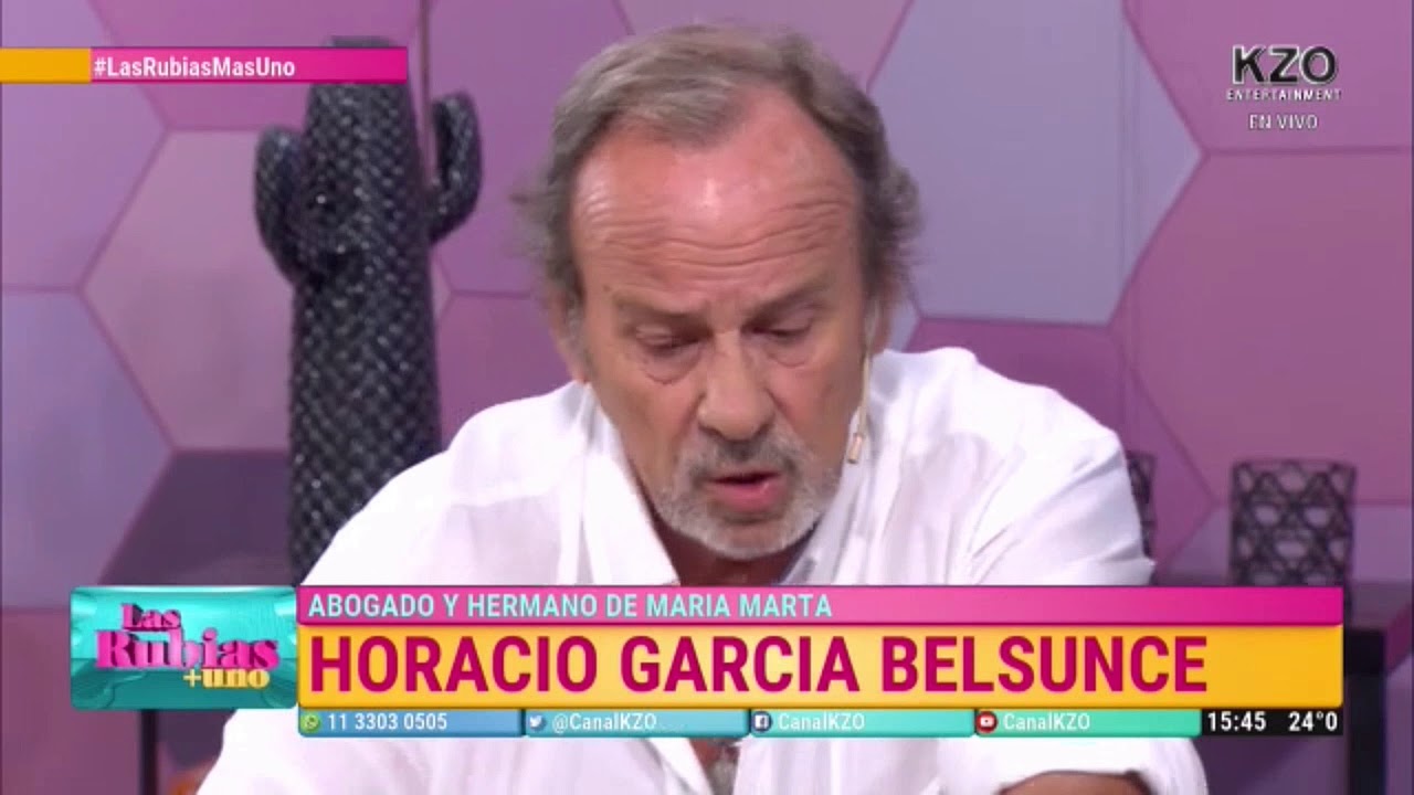 Horacio García Belsunce en 