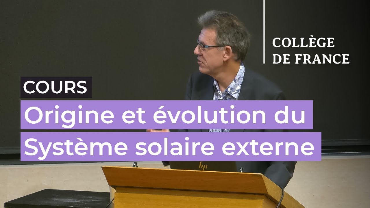 Origine et évolution du Système solaire externe (5) - Alessandro Morbidelli (2024-2025)