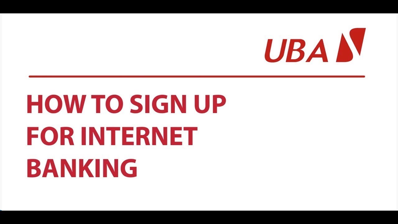 DIY Internet Banking- UBA