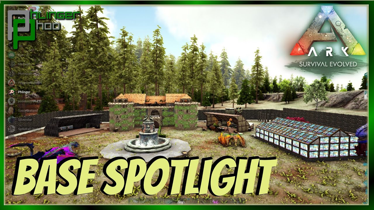 Base Spotlight - Crystal Islands - Castle with Fountains and an iridescent Greenhouse