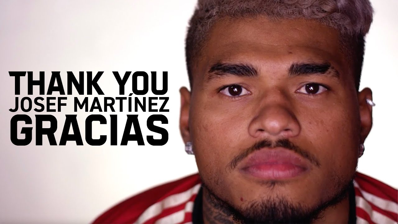 Thank you Josef Mart&iacute;nez ❤️🖤