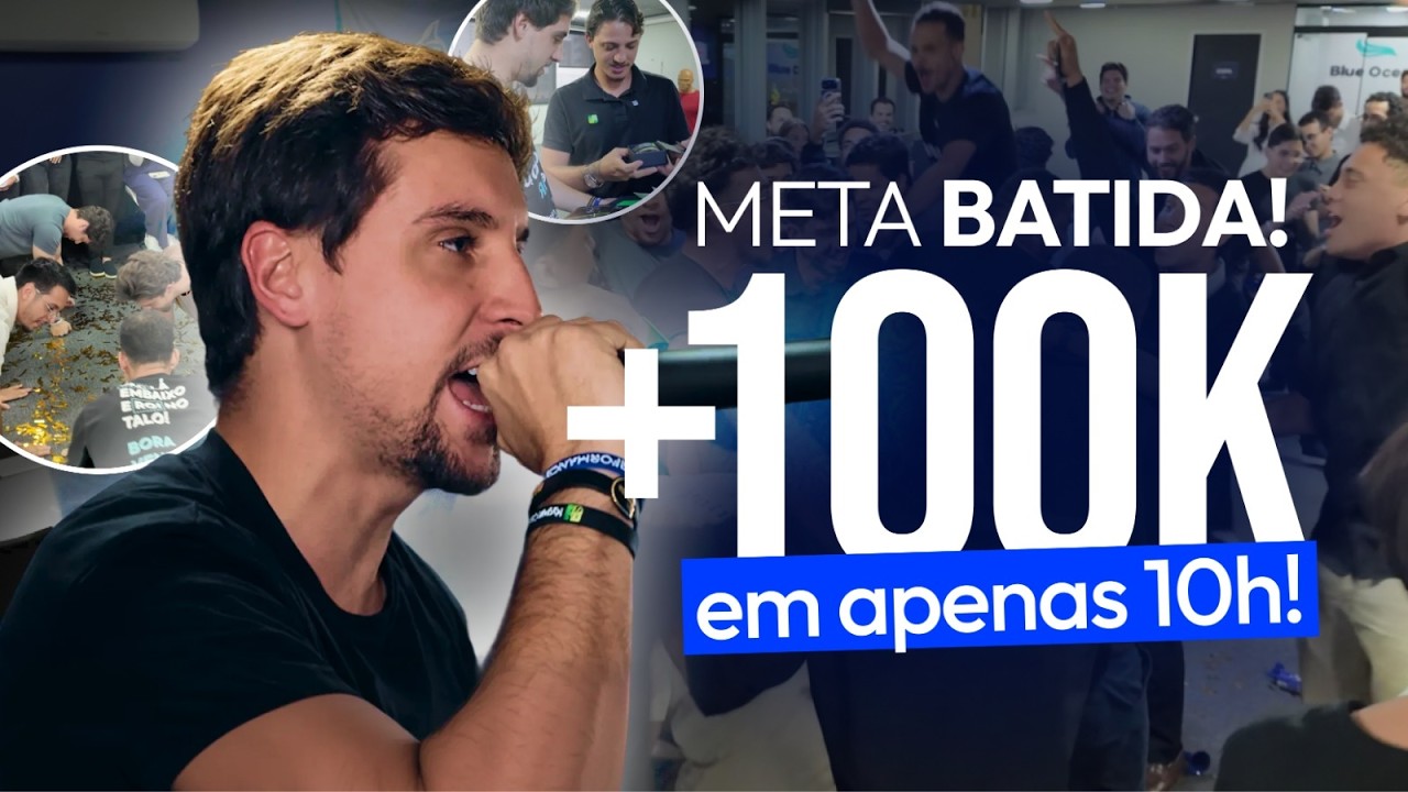 VEJA COMO FATURAMOS 100K EM 10 HORAS...