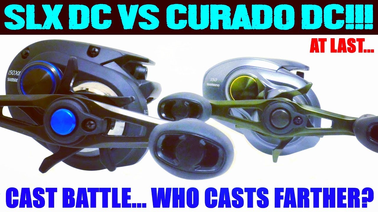 SHIMANO SLX DC VS CURADO DC CAST BATTLE AT LAST!!! WHO REALLY CASTS FARTHER?