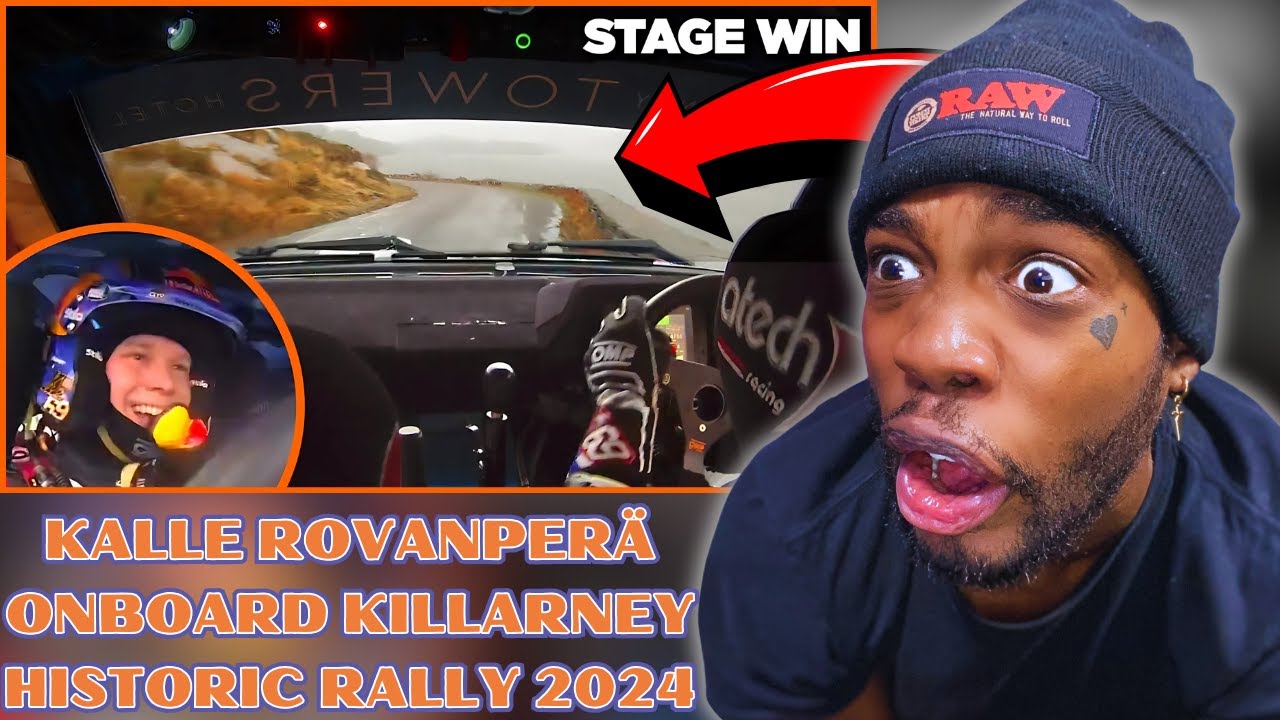 Epic Onboard Action with Kalle Rovanperä | Killarney Historic Rally 2024