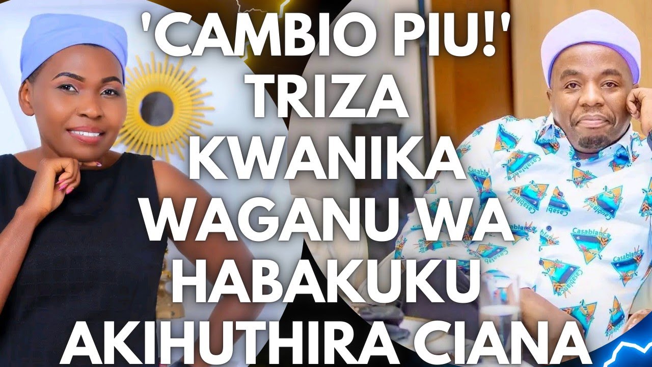 USINIFUATE! 😲TRIZA KWANIKA URIA HABAKUKU ARAMUGIA AKIHUTHIRA CIANA🥵
