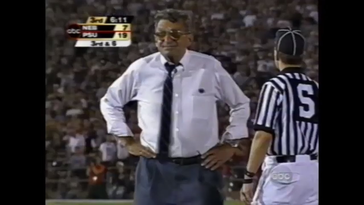 #7 Nebraska @#25 Penn State 2002 - Complete 3rd Qtr - Richard Gardner Electrifies Beaver Stadium -