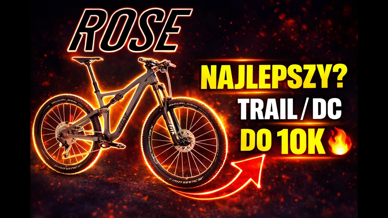 ROSE Ground Control 3 // NAJLEPSZY ROWER FULL SUSPENSION TRAIL/XC DO 10 000zł