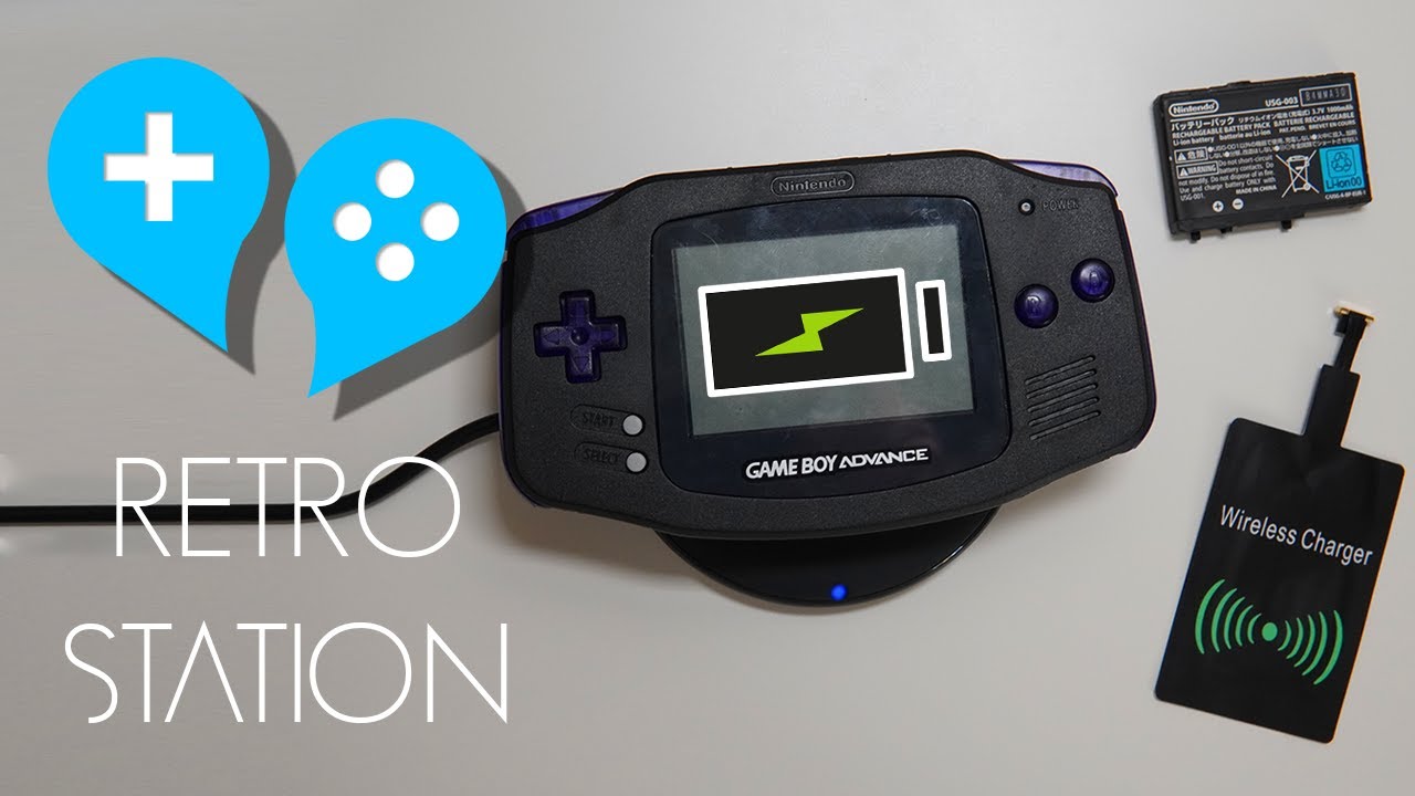 Gameboy Advance Wireless Charging Mod