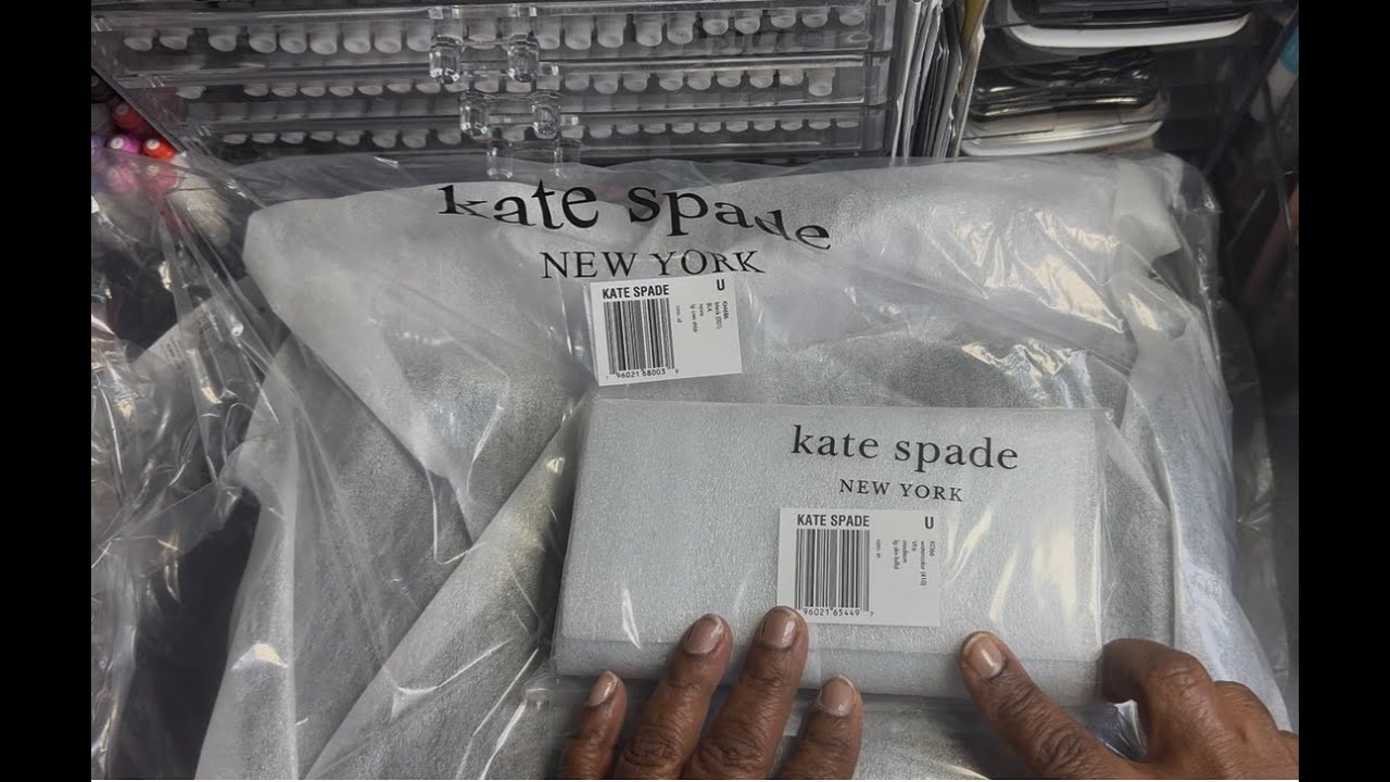 Kate Spade Nova Large Crescent Shoulder Bag and Madison Large Slim Wallet (recorded 9/29/25) 10/7/25