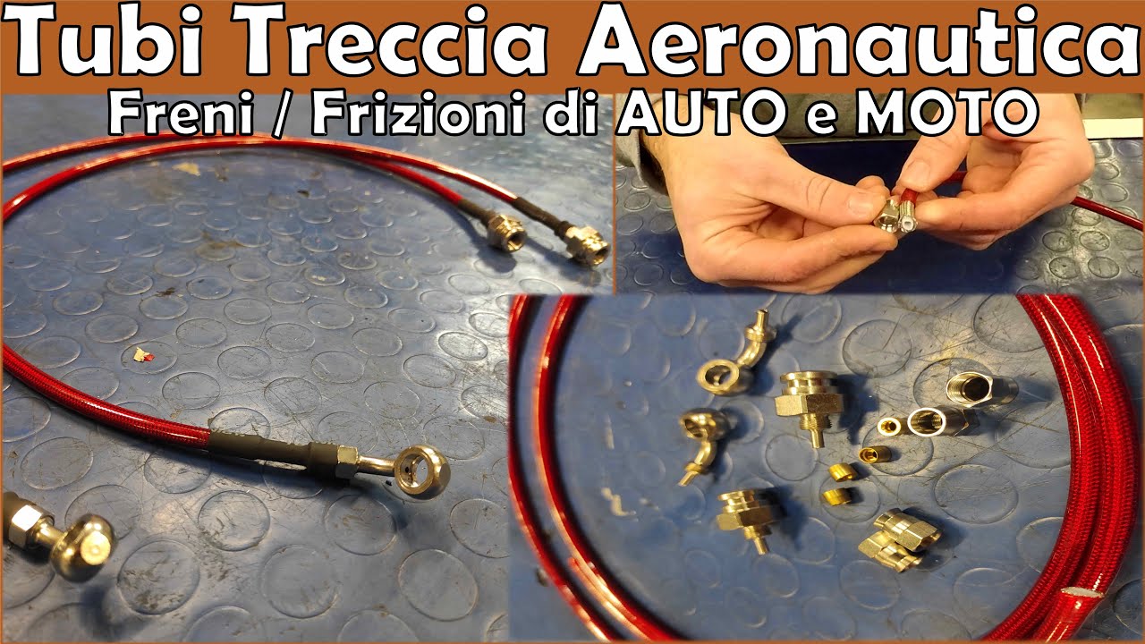 TUBI IN TRECCIA: Come Crearli e Perché è IMPORTANTE Installarli su MOTO e AUTO