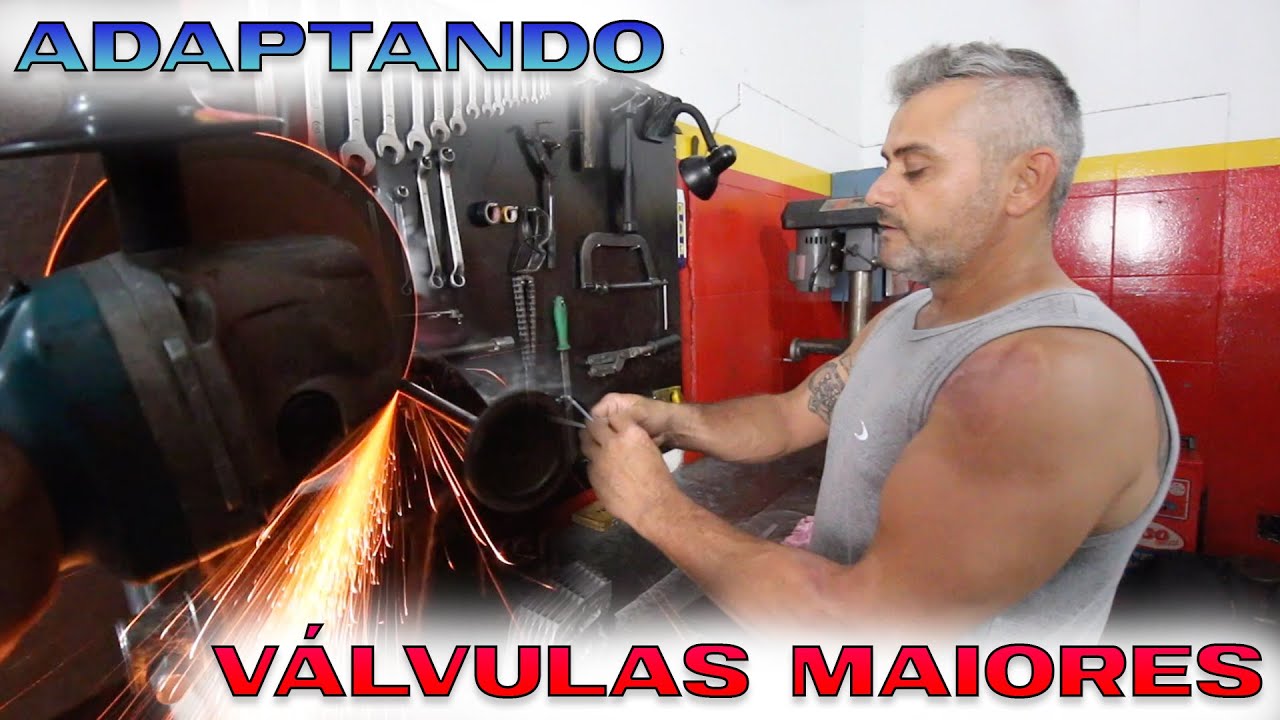 Adaptando Válvulas Maiores no Protótipo