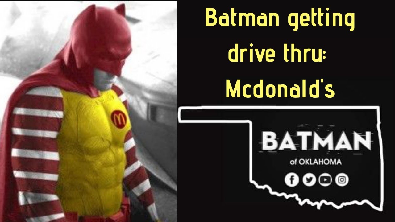 Batman getting drive thru