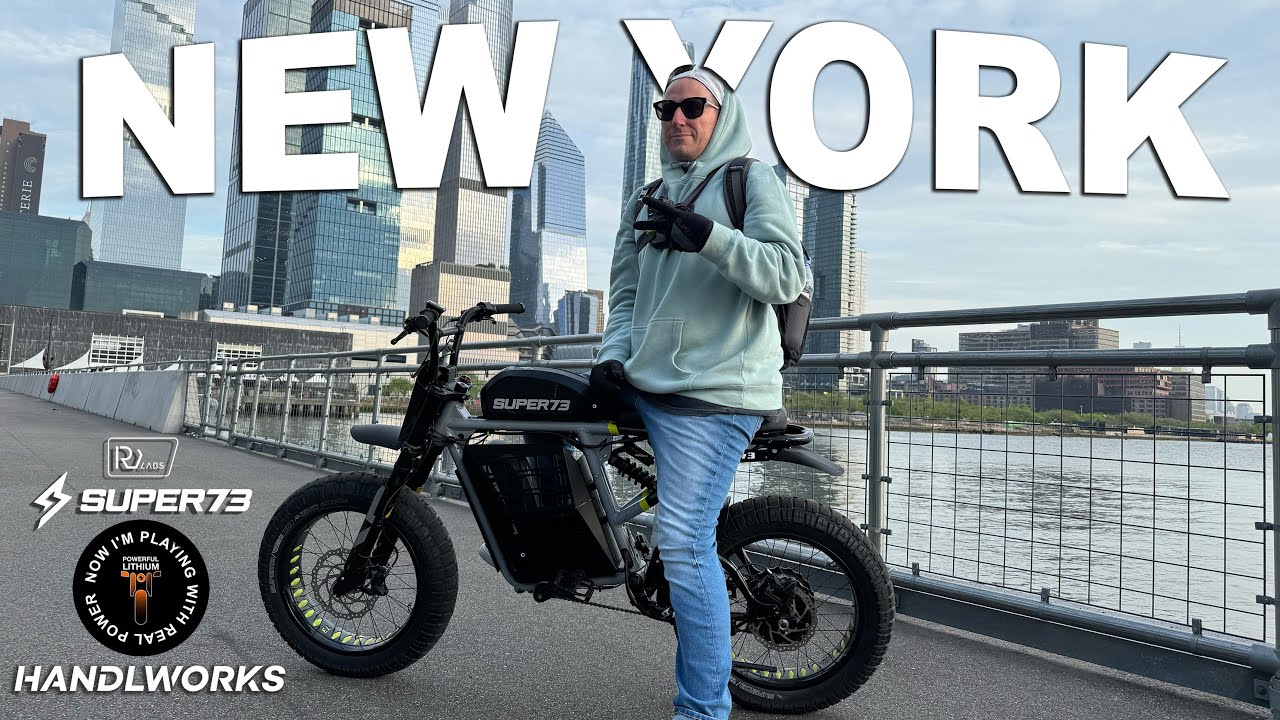 Ride Through The Epic Streets Of New York On An E-bike!