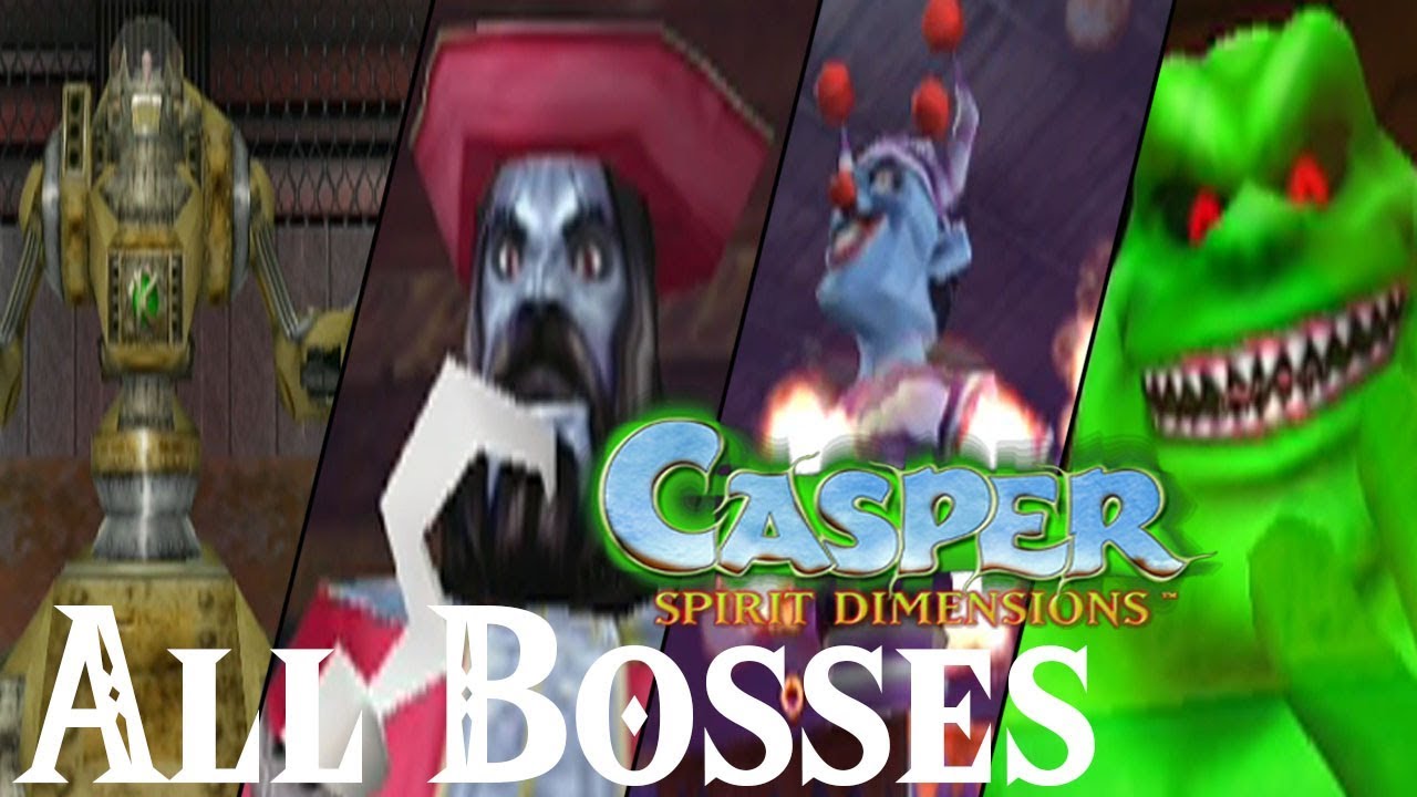 Casper : Spirit Dimensions // All Bosses