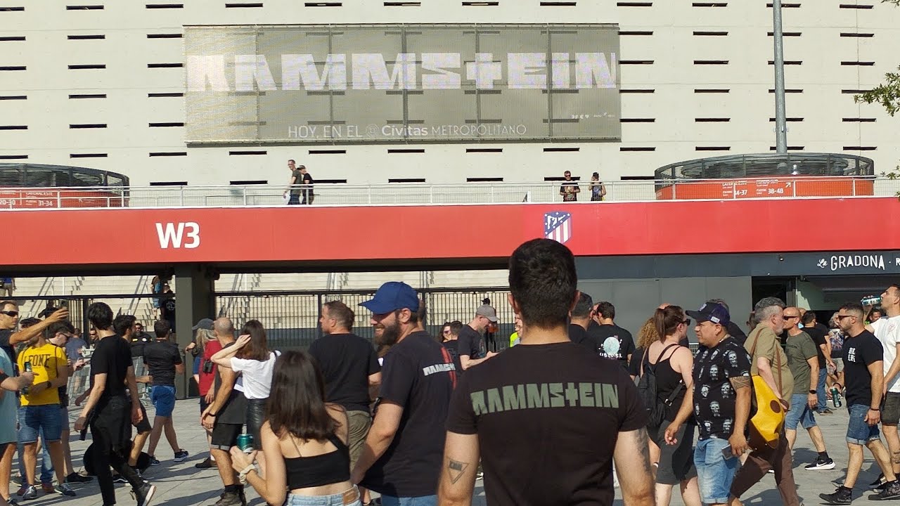 RAMMSTEIN en MADRID 2023 - Vlog