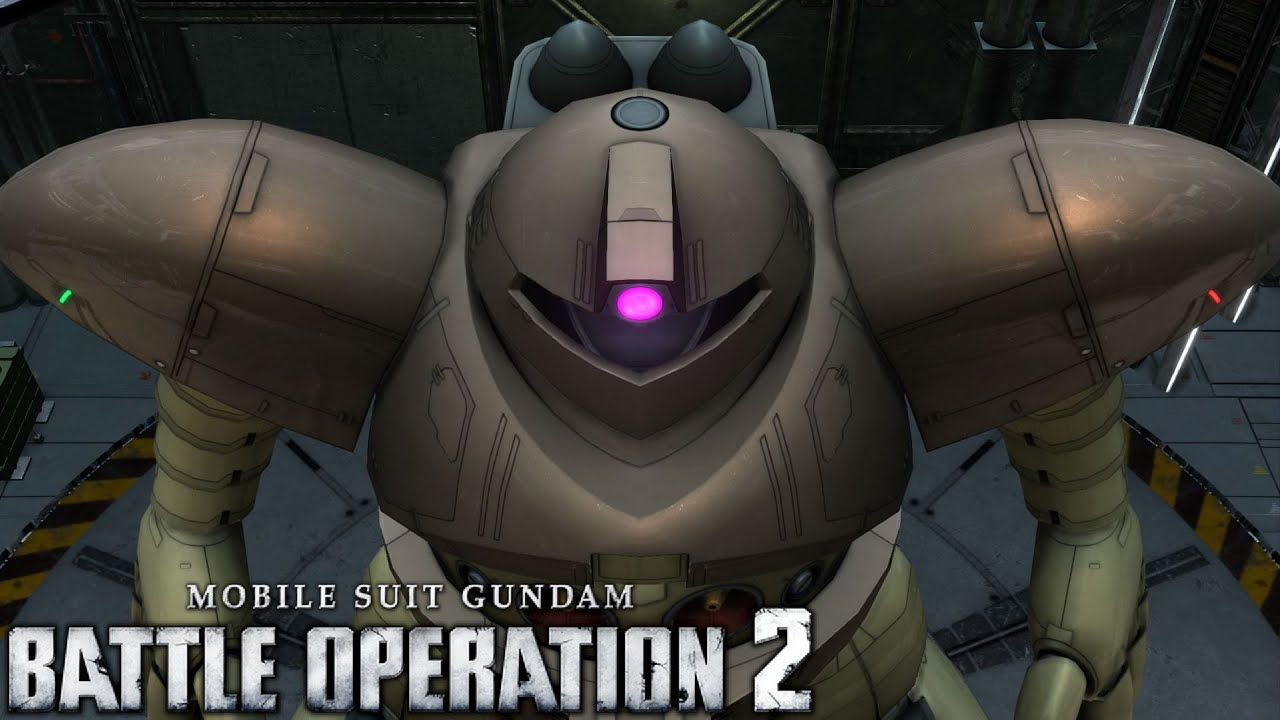 Mobile Suit Gundam Battle Operation 2 - Gogg (LV1) ALL MOVES