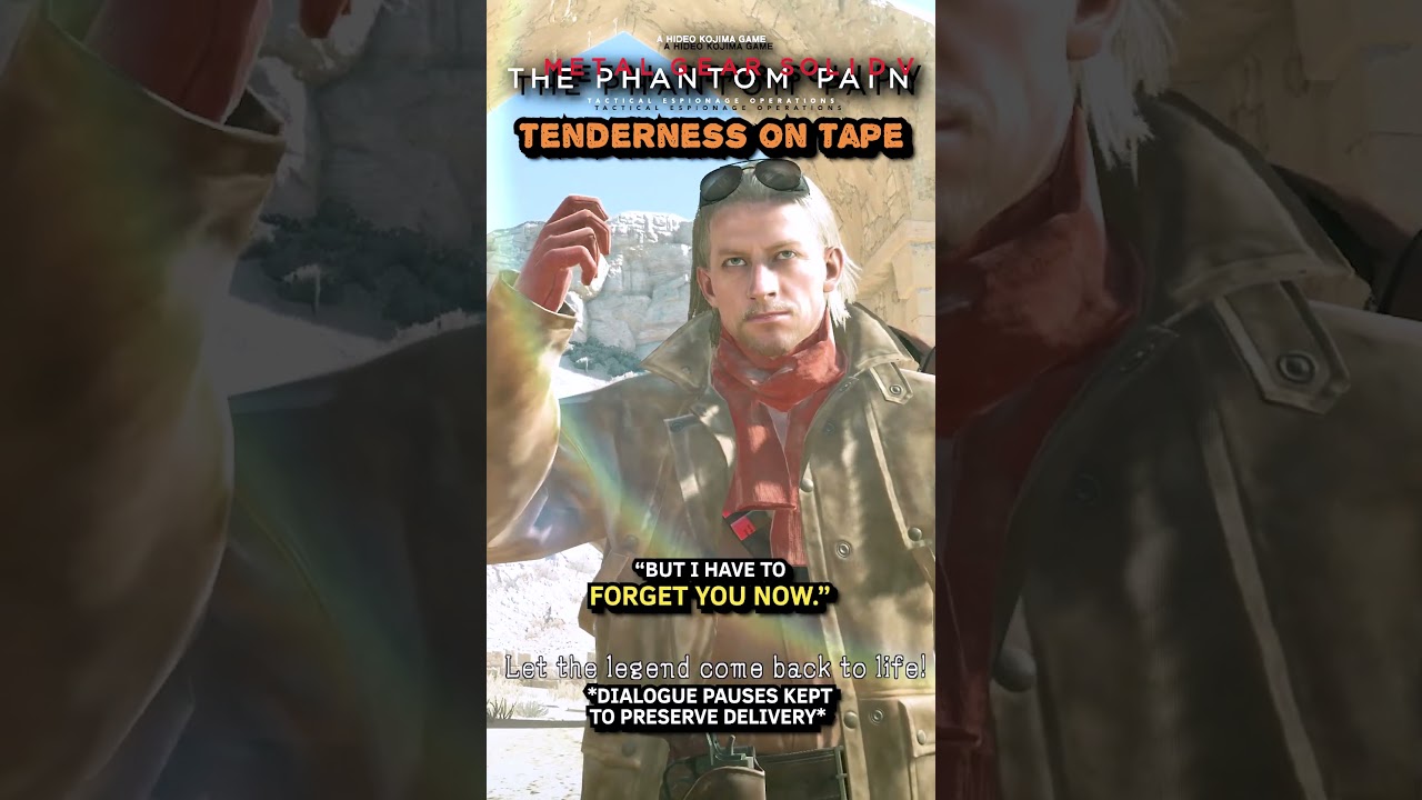 Ocelot and Big Boss's INTIMATE Discussion 🐈🐍 #metalgearsolidv #metalgearsolid #gaming