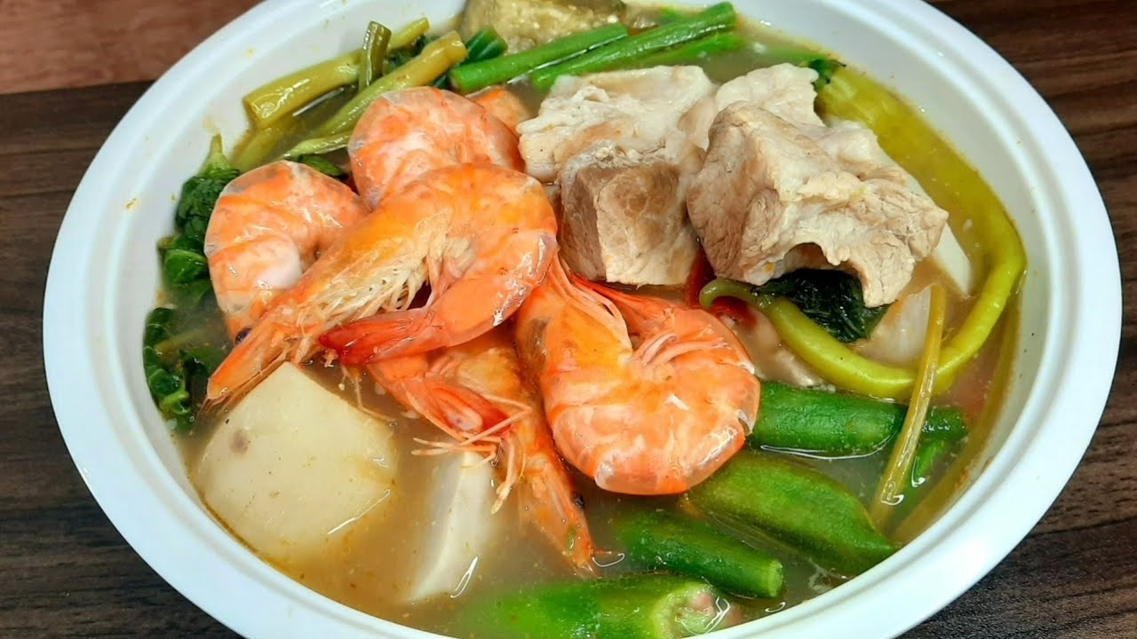 YUNG MAY ISASARAP PA PALA ANG PORK SINIGANG MO | SINIGANG NA BABOY AT HIPON | PORK AND SHRIMP STEW