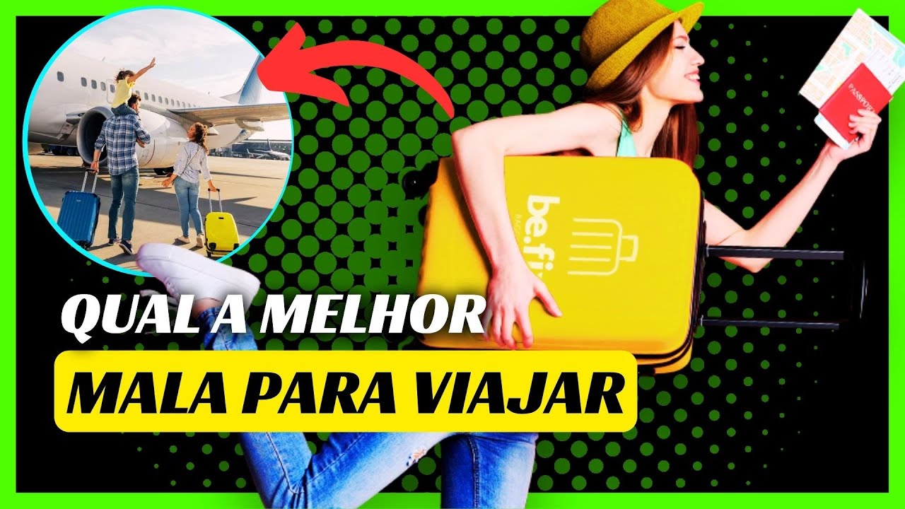 MELHOR MALA de VIAGEM 2024  | TOP 9 MELHORES MALAS de VIAGEM | MELHOR MALA para VIAJAR!