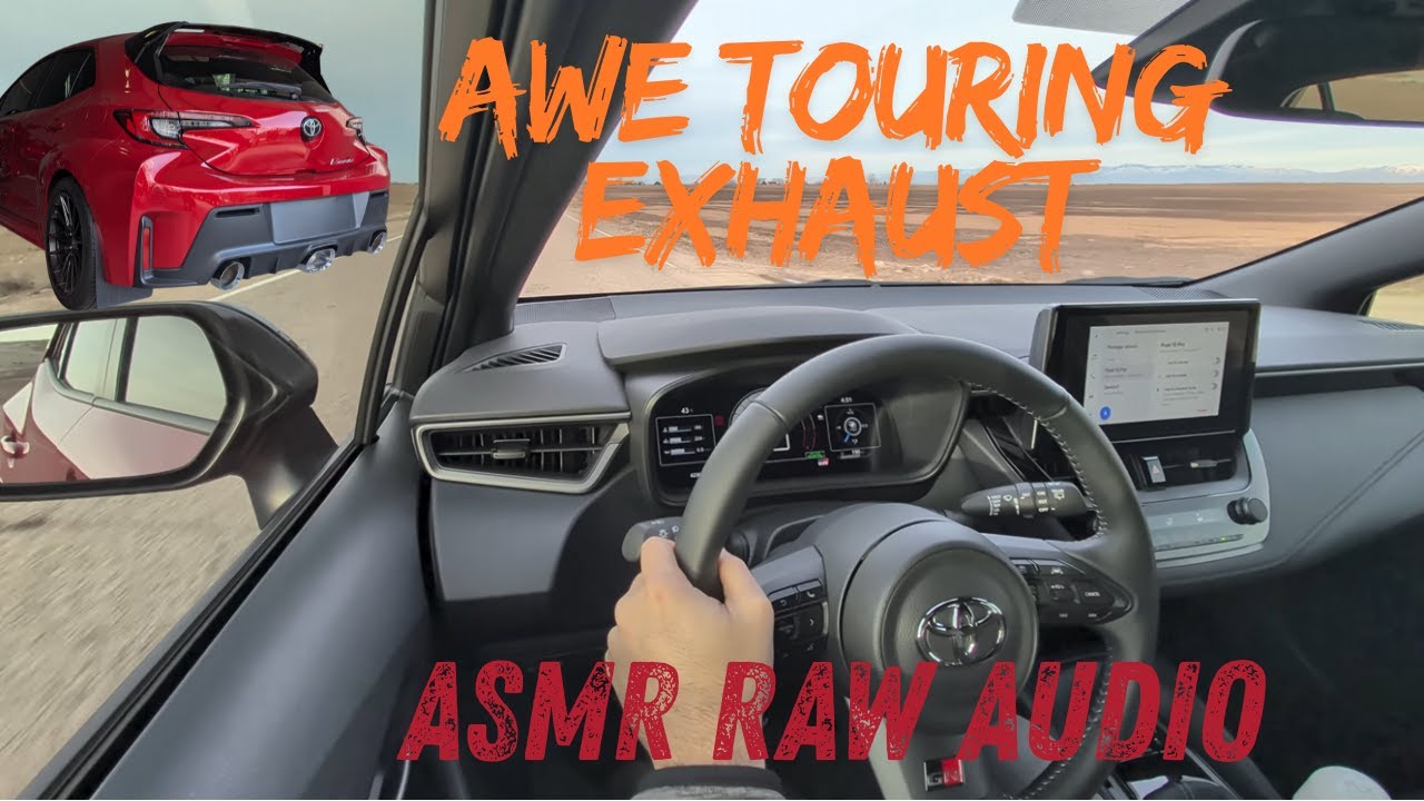 2025 GR Corolla Raw Turbo Sound | AWE Touring Exhaust