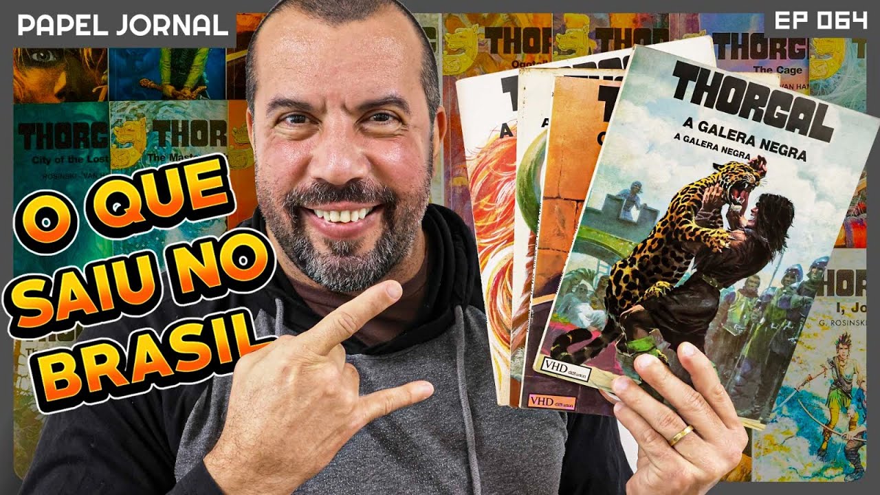Quando o clássico THORGAL saiu no Brasil por uma pequena editora