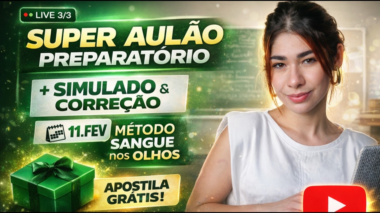 Aulão 03: Simulado Revalida INEP (Prova Teórica): Correção ao Vivo + Gabarito Comentado | SNO