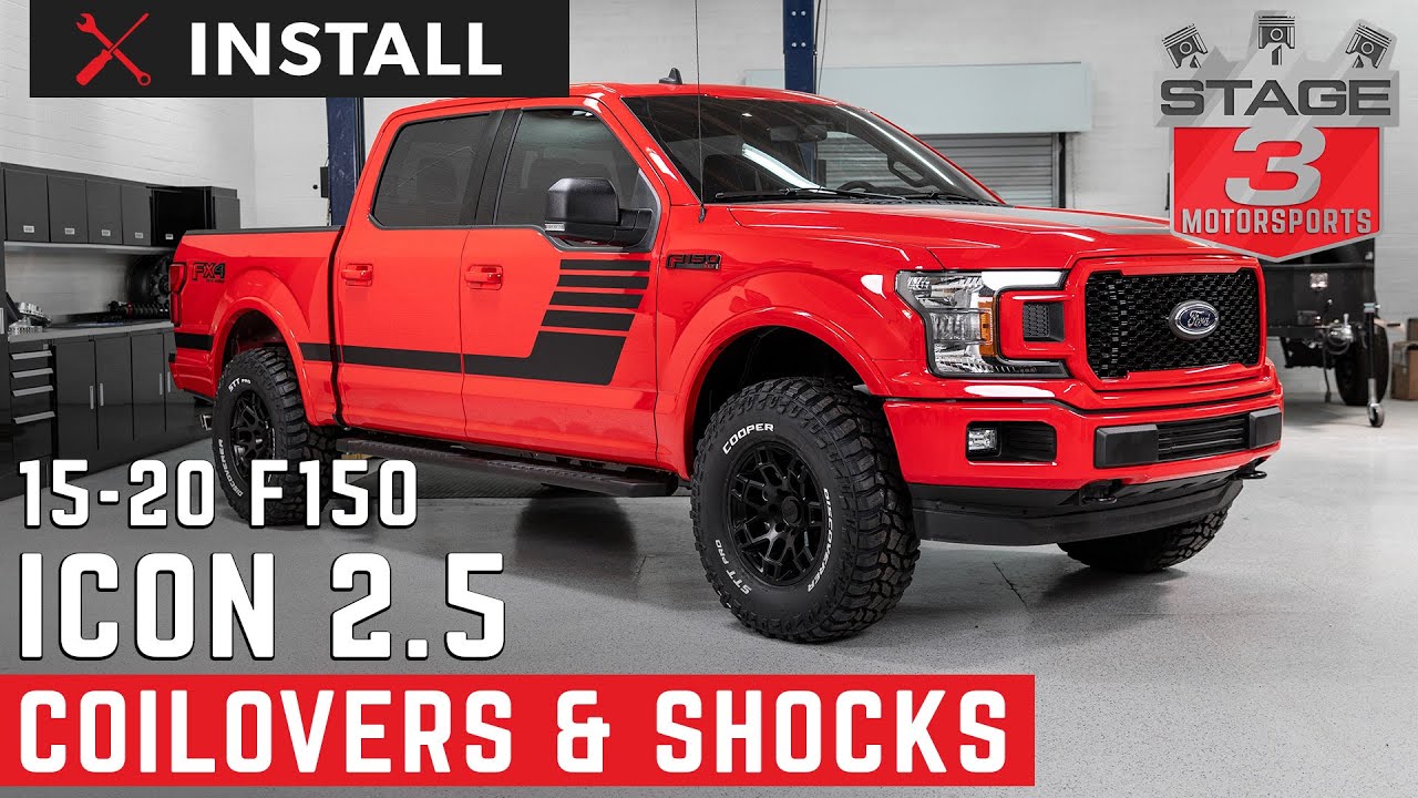 2015-2020 F150 Icon 2.5 Suspension Stage 5 Kit Install