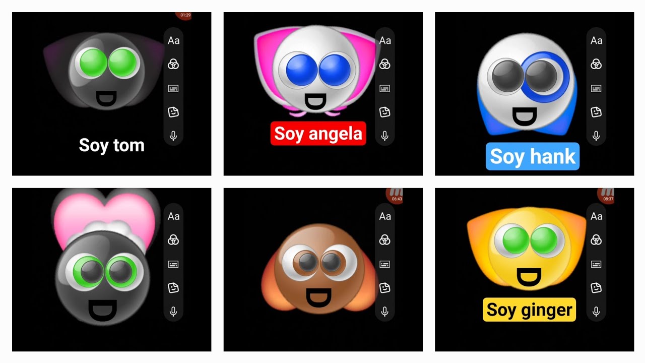 Los amigos de tom emoji cat